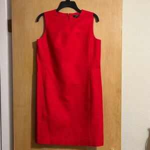 Lauren Ralph Lauren Bold Red Mini Dress Valentines Day